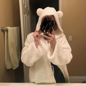 Plush Teddy Bear Robe